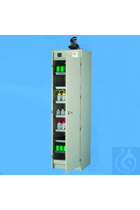 Säure- und Chemikalienschrank aus Polypr Schrank-Modell SM500 mit Ventilator...