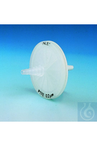 In-Line Filter PTFE ø 50 mm/0,2 Mic besonders geeignet als Steril-Belüftungs-...