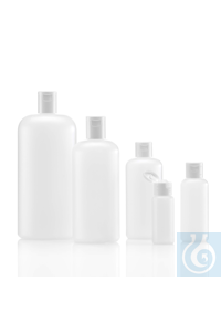 Spritz-Dosierflasche PE-HD 100 ml natur/durchscheinend, zylindrische Form,...