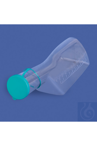 Urinflasche PC 1lt transparent Farblos, glasklar. Robust, leicht und...