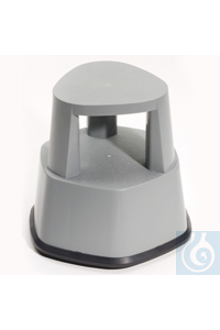 Sicherheits-Rollschemel PP 430 mm, orang aus Polypropylen (PP), leicht,...