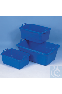 Wanne blau 26 lt blau, starke Ausführung, mit hochstehenden, praktischen...