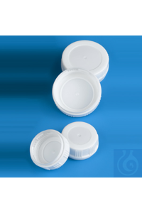 Garantieverschluss 43 mm weiss mit Garantiering aus PE und eingespritzter...