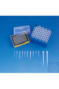Univ.-Spitzen PP 100-1000 µl blau Autoklavierbar bei +121°C. Hochtransparent....