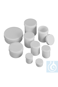 Verpackungsdose PP 60 ml weiss, stabile, formschöne Ausführung mit gut...