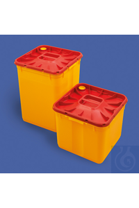 Sicherheitsbox Steri PP 35l gelb. Zur Sterilisation und Entsorgung von...