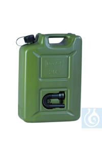 Transport-Kanister 20 lt PE-HD Olivefarbiger Transport-Kanister für den...