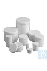 Verpackungsdose Optima PP 150 ml weisse, stabile, formschöne Verpackungsdose...