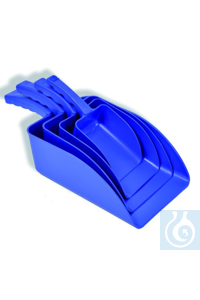 Schaufel PP klein 110x150x250 mm, detekt blau, bestehend aus detektierbarem...