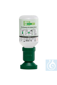 Augenspülflasche 200 ml, NaCl-Lösung Handliche Flasche mit steriler...
