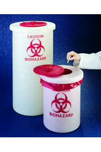 Abfallbehälter Biohazard PP 57 lt Zur Aufbewahrung von biogefährlichem...