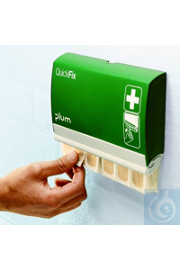QuickFix Pflasterspender ''wasserfest'' Erste-Hilfe-Kästen sind gut, wenn...