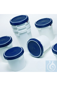Click Pack Hobbock 15 lt - PE-HD weiss, mit wasserdampfdichtem, dunkelblauen...