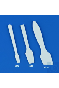 Mini-Spatel, PS weiss, 63 mm lang, Breit weisse, kleine Einwegspatel, ideal...