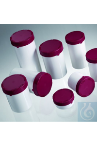 Packo-Dose 1000ml, PE-HD Kleinvolumige Verpackung mit Innendeckel und...