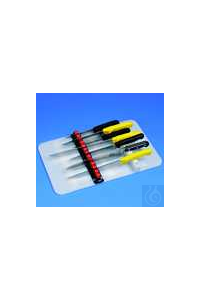Messerhalteplatte PE-HD, weiss Messerhalteplatte aus Kunststoff PE-HD,...