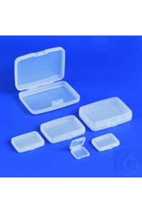 Verpackungsetui (PP), 37x37x10 mm natur/durchscheinend. Hochwertige,...