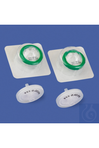 Spritzenfilter PES ø 25 mm/0,2 Mic Membrane aus PES, extrem niedrige...