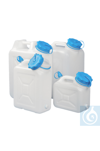 Weithals-Kanister PE-HD 5 lt Weithals-Kanister, naturfarben aus bruchsicherem...