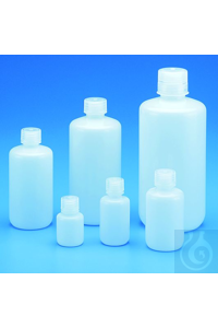 Enghals-Flasche PE-LD 30 ml Naturfarbig, mit gutem Standvermögen....