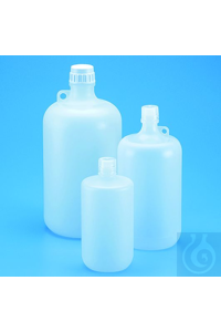 Enghals-Flasche PP 2 lt Naturfarbig/durchscheinend, mit gutem Standvermögen....