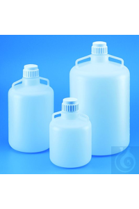 Carboy PP 10 lt Natur/durchscheinend, in starker Ausführung, mit dichtem...