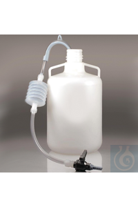 Saug-Heber Universal PE-LD 1000 mm zum problemlosen Entleeren von Flaschen,...