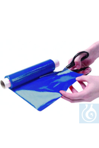 Antirutschfolie 20cm x 1m blau Diese 0,6 mm starke, blaue, nicht klebende,...