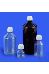Flasche PET 1000 ml klar Glasklare, leichte Verpackungsflaschen. Geeignet für...