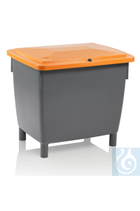 Universalbehälter 400lt PE-HD grün/orang Bei den Universalbehältern ist der...