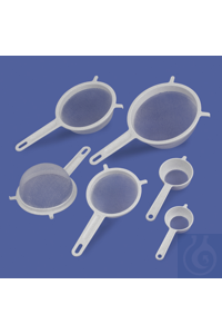 Sieb mit Stiel PP ø 120 mm Handsieb zum Aussieben fester Stoffe, bestehend...