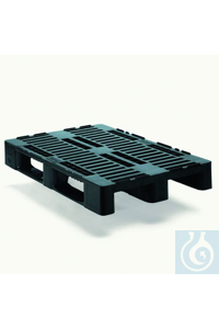 Europalette H1 ECO, 1200x800mm  PE-HD, s EIN ECHTER ÖKONOMDie H1 Europalette...