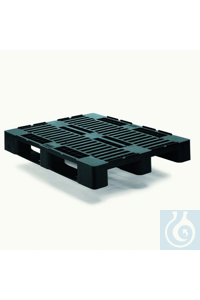 Industriepalette H3 ECO, 1200x1000mm, PE ÖKONOMISCH UND RESSOURCENSCHONEND...