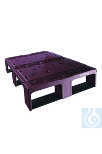 Halbpalette ECOmax, 800x600mm, PP,rotbra DIE NR. 1 FÜR NACHHALTIGE...