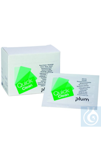QuickClean Wundreinigungstücher 20 Stück Mini-Spenderbox inkl. 20 Stk....