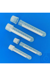 Rundboden-Röhrchen PP 4 ml-12x75 mm starke Ausführung. Gute Transparenz. Gut...