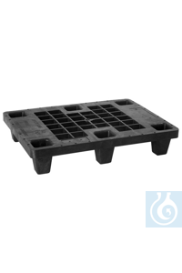 Displaypalette 600x800 mm Hergestellt aus Polyethylen-Rezyklat.Durch den...