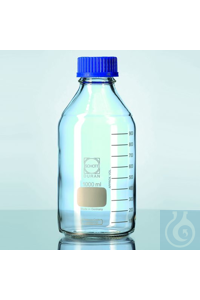 Laborflasche 10'000 ml Borosilikatglas, Mit leicht ablesbarer Graduierung und...