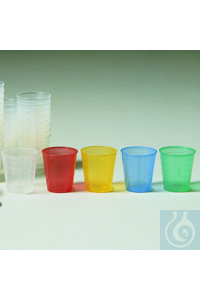 Einweg-Becher PP 30 ml natur sehr stabil, gut durchscheinend, als Dosier-...