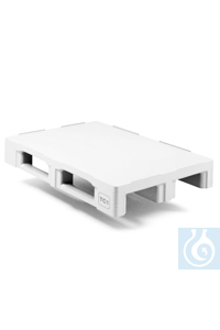 Europalette TC1,1200x800mm PE-HD,weiss DIE NEUE KRAFT AM MARKT GESCHLOSSENER...