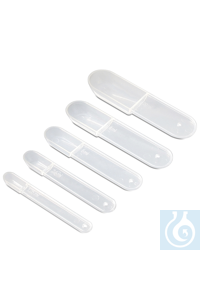 Probenlöffel kurz PLA 2,5 ml Umweltfreundliche ProbenlöffelProbenlöffel mit...
