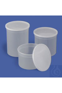 Dosen mit Schnappdeckel 500 ml, PP natur/durchscheinend mit dicht...