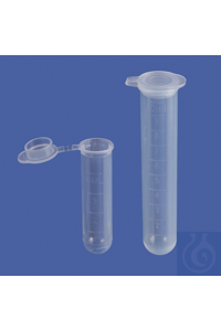Microtubes 5 ml, PP naturfarbig/transparent, bestehend aus hochwertigem...