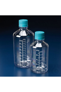 Enghals-Flasche mit Skala (PC) 500ml Hochtransparente Flaschen aus...