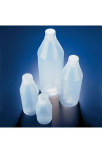 Hochschulter-Flasche PE-LD 250 ml Durchscheinende, leichte und flexible...
