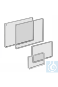 Werbesockel 100 x 70 mm Gefertigt aus hochwertigem transparentem Acrylglas,...