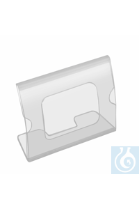Schilderhalter 75 x 53 mm Gefertigt aus hochwertigem transparentem Acrylglas,...