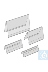 Dachschild-Ständer Acryl 150 x 105 mm Gefertigt aus hochwertigem...