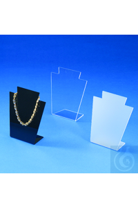 Ketten-Display Acryl schwarz, Höhe 180 m Bei Nichtgebrauch auch platzsparend,...