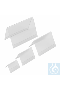 Dachschild-Halter 74 x 53 mm 0,5 – 0,7 mm, entspiegelt